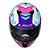 Capacete LS2 FF808 Stream ll Race White/Purple - Imagem 10