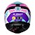 Capacete LS2 FF808 Stream ll Race White/Purple - Imagem 14