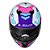 Capacete LS2 FF808 Stream ll Race White/Purple - Imagem 8