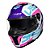 Capacete LS2 FF808 Stream ll Race White/Purple - Imagem 12