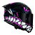 Capacete LS2 FF810 Vigo Sarbul Black/Pink - Imagem 1