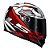 Capacete LS2 FF358 Classic Xdron Black/Red - Imagem 4