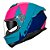 Capacete LS2 FF808 Stream II Thunderbiz Navy Blue/Pink - Imagem 9