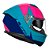 Capacete LS2 FF808 Stream II Thunderbiz Navy Blue/Pink - Imagem 4