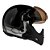 Capacete Peels F-21 Yesterday Preto/Prata - Imagem 1