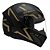Capacete Peels Spike II 1ST Preto Fosco/Dourado - Imagem 1