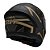 Capacete Peels Spike II 1ST Preto Fosco/Dourado - Imagem 2