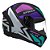 Capacete Peels Spike II 1ST Preto Fosco/Roxo - Imagem 1