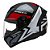 Capacete Peels Spike II 1ST Preto/Rubi - Imagem 4