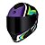 Capacete Race Tech Hit Draw Purple/Green - Imagem 2