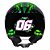 Capacete Race Tech Play Snake Green - Imagem 2