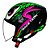 Capacete Race Tech Play Snake Green - Imagem 3