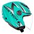 Capacete Race Tech Play Fuzzy Green/Titanium - Imagem 1