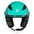 Capacete Race Tech Play Fuzzy Green/Titanium - Imagem 4