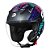 Capacete Race Tech Play Art Titanium/Purple - Imagem 2