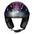 Capacete Race Tech Play Art Titanium/Purple - Imagem 4