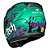 Capacete Race Tech Sector Kraken Turquesa/Rosa - Imagem 2