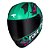 Capacete Race Tech Sector Kraken Turquesa/Rosa - Imagem 3