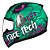 Capacete Race Tech Sector Kraken Turquesa/Rosa - Imagem 5