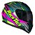 Capacete Race Tech Sector Electro Green/Pink - Imagem 1