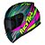 Capacete Race Tech Sector Electro Green/Pink - Imagem 3
