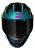 Capacete Race Tech Sector Electro Green/Pink - Imagem 4