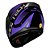 Capacete Race Tech Sector Slash Black/Purple - Imagem 4