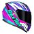 Capacete Race Tech Sector Electro Purple/Pink - Imagem 1