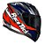 Capacete Race Tech Sector Electro Titanium/Orange - Imagem 1