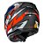 Capacete Race Tech Sector Electro Titanium/Orange - Imagem 2