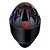 Capacete Race Tech Sector Electro Titanium/Orange - Imagem 3