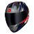 Capacete Race Tech Sector Electro Titanium/Orange - Imagem 4