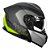 Capacete Race Tech Signal Active Preto Fosco/Titanium/Yellow - Imagem 1
