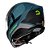 Capacete Race Tech Signal Gear Matte Blue/Black - Imagem 4