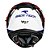 Capacete Race Tech Volt Track White/Blue - Imagem 2