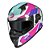 Capacete Race Tech Volt Track White/Pink - Imagem 2