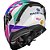 Capacete Race Tech Volt Track White/Pink - Imagem 3