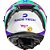 Capacete Race Tech Volt Track White/Pink - Imagem 4