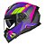 Capacete Race Tech Volt Track Matte Titanium/Purple - Imagem 2