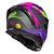 Capacete Race Tech Volt Track Matte Titanium/Purple - Imagem 3