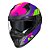 Capacete Race Tech Volt Track Matte Titanium/Purple - Imagem 4
