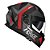 Capacete Race Tech Volt Abstrak Matte Black/Red - Imagem 1