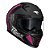 Capacete Race Tech Volt Abstrak Matte Black/Pink - Imagem 3