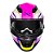Capacete Norisk FF302 Soul 2 Factor White/Pink - Imagem 3
