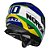 Capacete Norisk FF302 Soul Grand Prix Brazil - Imagem 4