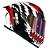 Capacete Norisk Flow Daytona Black/Red - Imagem 1