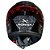 Capacete Norisk Flow Robot Black/Red - Imagem 3