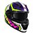Capacete Norisk FF302 Soul 2 Control Roxo Fosco/Branco/Rosa - Imagem 5
