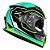 Capacete Norisk FF302 Soul 2 Factor Black/Green - Imagem 1