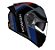Capacete Norisk Force 2 Kore Cinza/Azul - Imagem 1